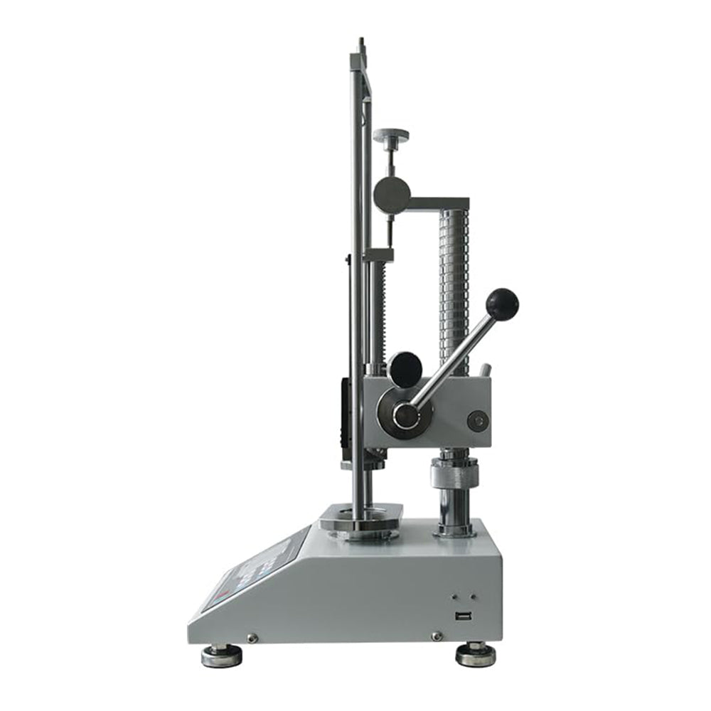 VTSYIQI Spring Compression Tester Spring Tension and Compression Meter with Maximum Test Machine Load 100N Resolution 0.01N Printer Function High Precision and High Resolution for Measuring the Stretches and Compression Distortion Value of Spring