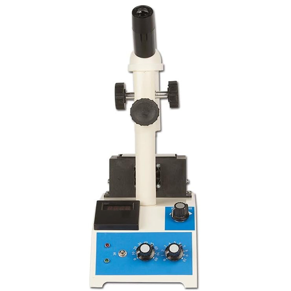 VTSYIQI Melting Point Instrument Digital Melting Point Apparatus with Measurement Range Room Temperature to 320℃ Minmum Display 1℃ Monocular Microscope Optic Magnification 10 X (Eye Lens) 4X(Objective Lens)