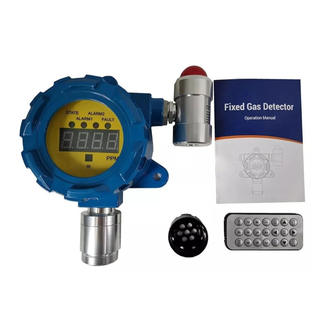 VTSYIQI CLO2 Gas Detector Chlorine Gas Alarm Monitor Analyzer CLO2 Gas Leak Detector with Measurement Range 0-50PPM Resolution 0.1ppm L-alarm 5 ppm H-alarm 10 ppm Installation Method Wall-mounted