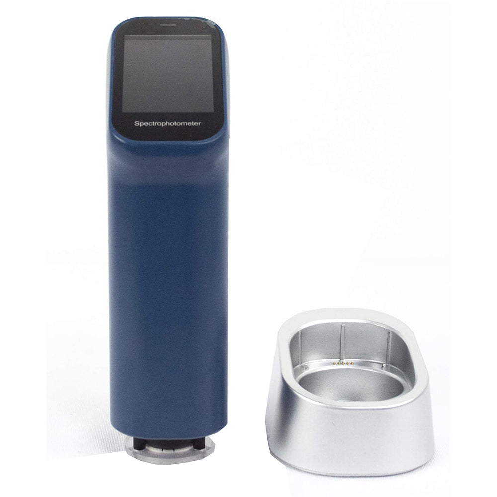 VTSYIQI Portable Colorimeter Handheld Color Analyzer with Display Accuracy 0.01 Test Aperture 8mm Wavelength Range 400-700nm Reflectivity Resolution 0.0001 for Printing Paints Color Test
