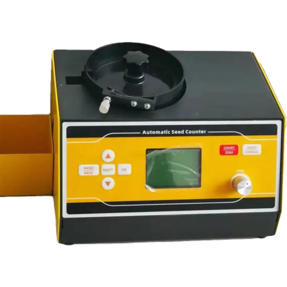 VTSYIQI Automatic Seed Counter Machine Automatic Seed Counting Device with Counting Range 1 to 12mm Counting Accuracy ±2‰ Speed ≥1000 /3min Counting Range 1~99999 Free Count and Bulk Count Modes for Rice Wheat Sorghum Corn Etc
