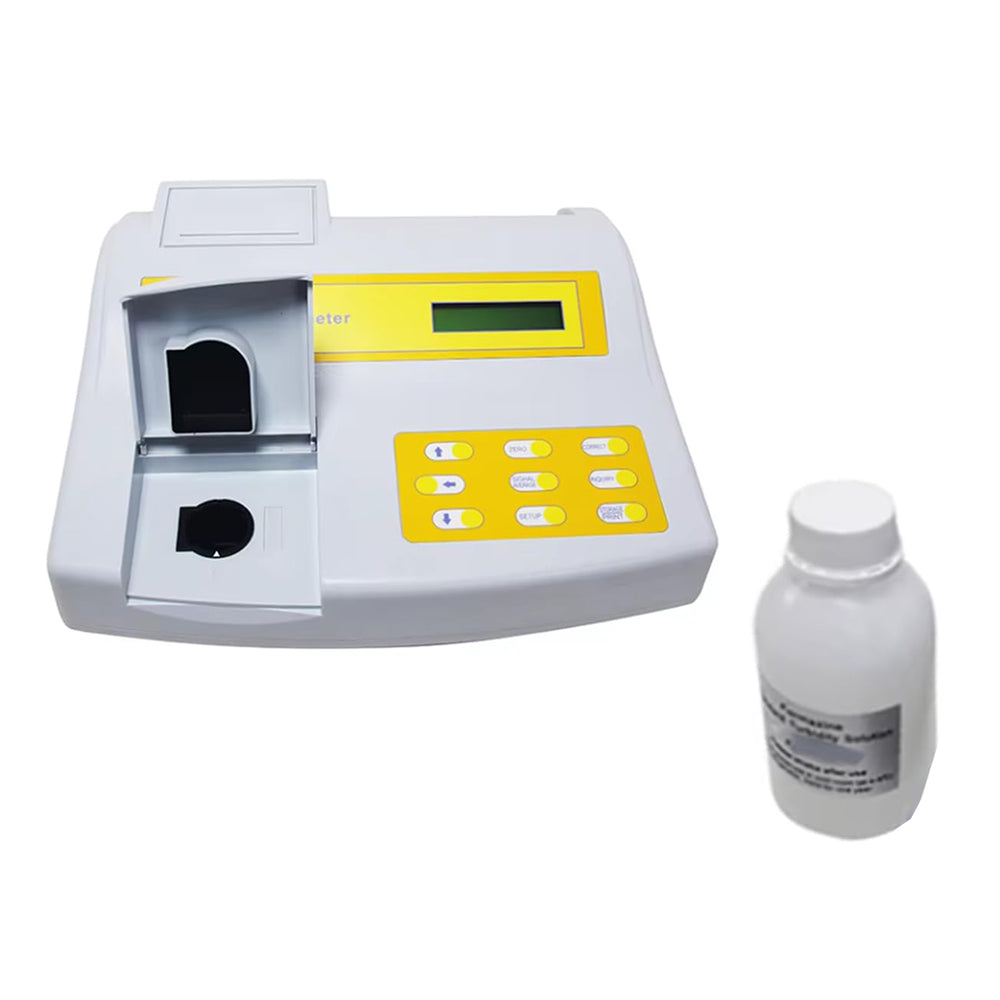VTSYIQI Beer Turbidity Meter Beer Nephelometer Digital Beer Turbidimeter for Analyzing Liquor Turbidity with Range 0 to 100 EBC Minimum Value 0.01 EBC Repeatable ≤0.5% Calibration Solution RS232
