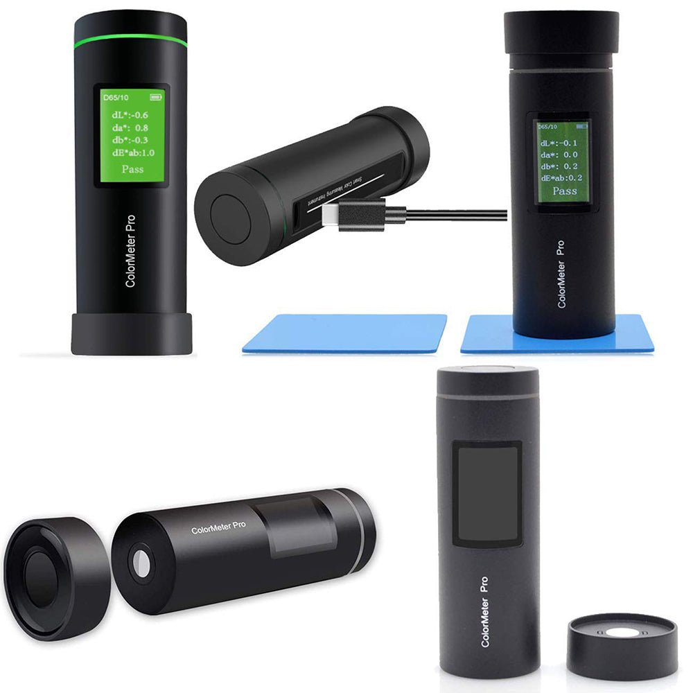 VTSYIQI Pocket Colorimeter 8MM Precision Color Meter Tester for Coating Printing APP Color Matching