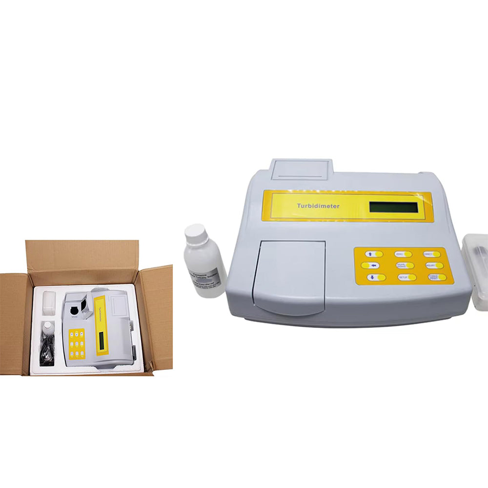 VTSYIQI Beer Turbidity Meter Beer Turbidimeter White Light Turbidity Meter with Turbidity Calibration Solution Range 0 to 100 EBC Minimum Value 0.01 EBC Repeatability ≤0.5% for Liquor Turbidity