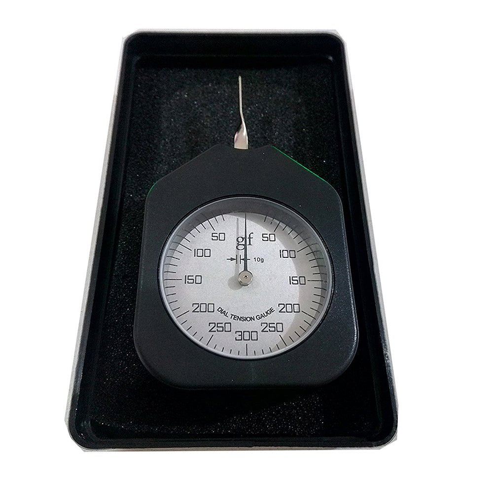 VTSYIQI Gram Tension Meter Dial Tension Gauge Meter with Max Value 300g