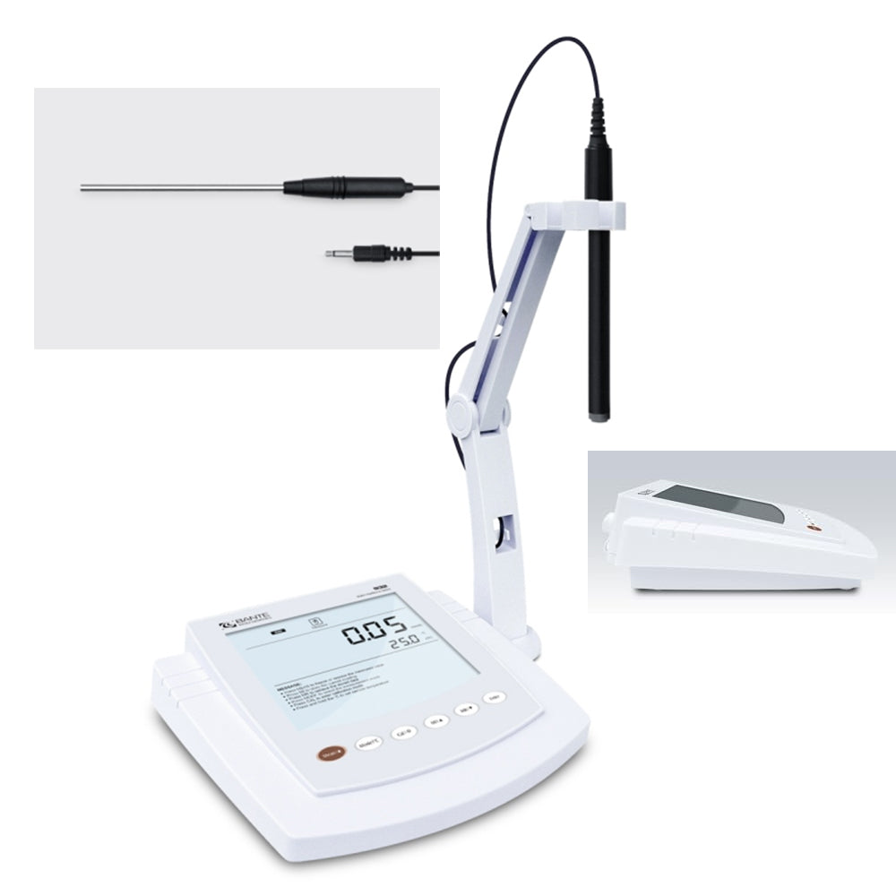 VTSYIQI Water Hardness Tester Laboratory Water Hardness Meter with Standard Calibration Solution Concentration Range 0.05-200 mmol/L Accuracy ±1% F.S. Selectable Water Hardness Units for Measuring Calcium and Magnesium Ion Concentration in Water Samples