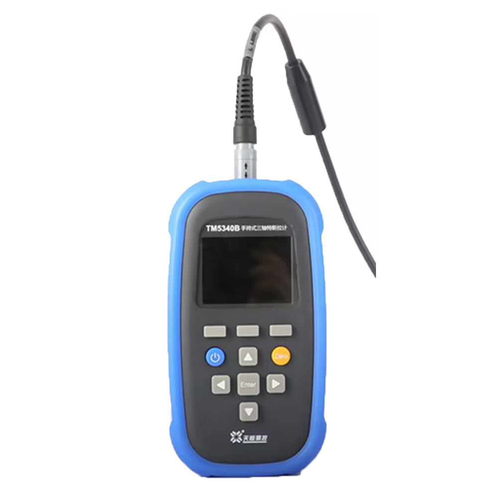 VTSYIQI 3 Axis Tesla Meter Handheld Triaxial Tesla Teter with Range 2 mT~3000 mT Measuring XYZ Component Vector Synthetic Value Accuracy 5% Switching AC or DC Mode for Measuring the Magnetic Density value of DC or AC Triaxial Magetic Field