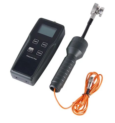 VTSYIQI Welding Pressure Meter Digital Welding Pressure Gauge with Force Range ±1000kgf ±9800N ±2200Lbf Resolution 0.01kgf 0.1N 0.1Lbf 3 Measurement Unit for Selection and Conversion(kgf N Lbf) Peak Value Measurement Real Time Measurement