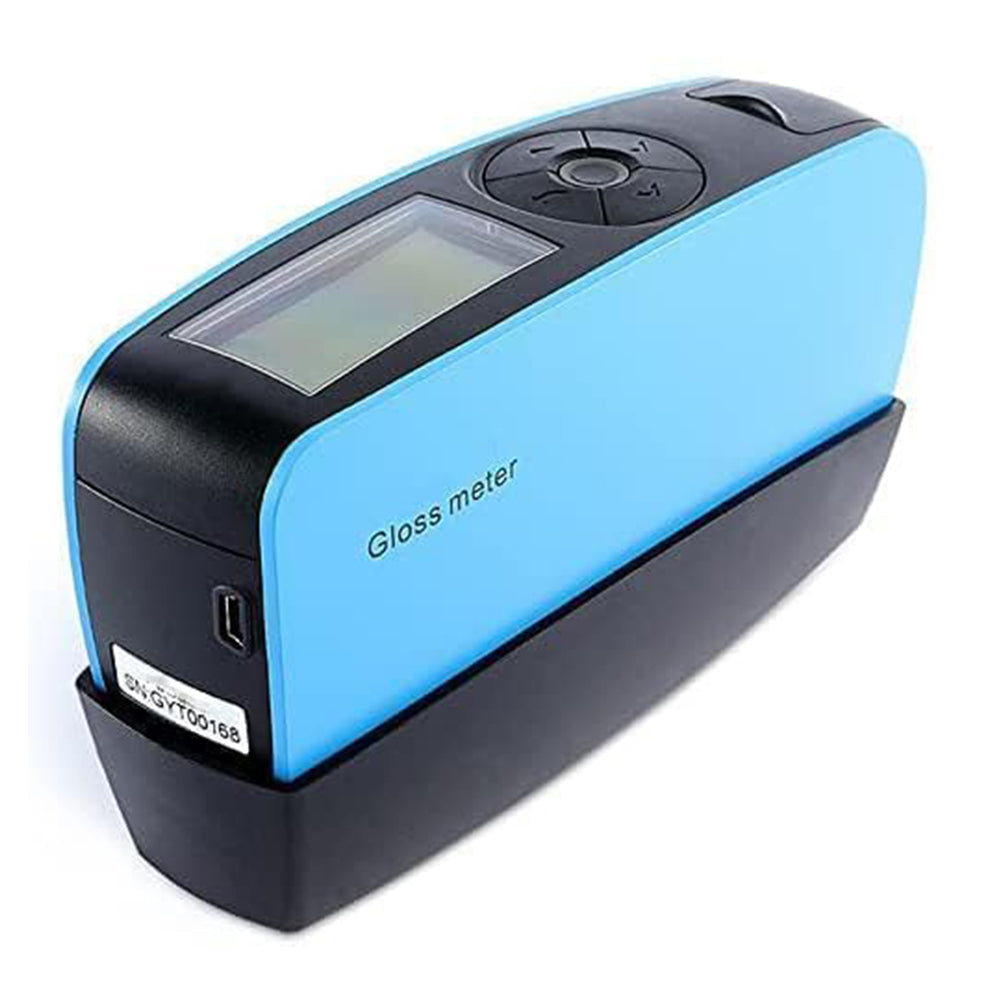 VTSYIQI 45° Gloss Meter Handheld Glossmeter with Measuring Spot (mm) 10x13 Measuring Range 0~800GU Repeatability 0~100GU: ±0.5GU ;100~800GU:±0.5%GU Measure Time 0.5 Seconds High-precision Measurement Multi-mode Measurement
