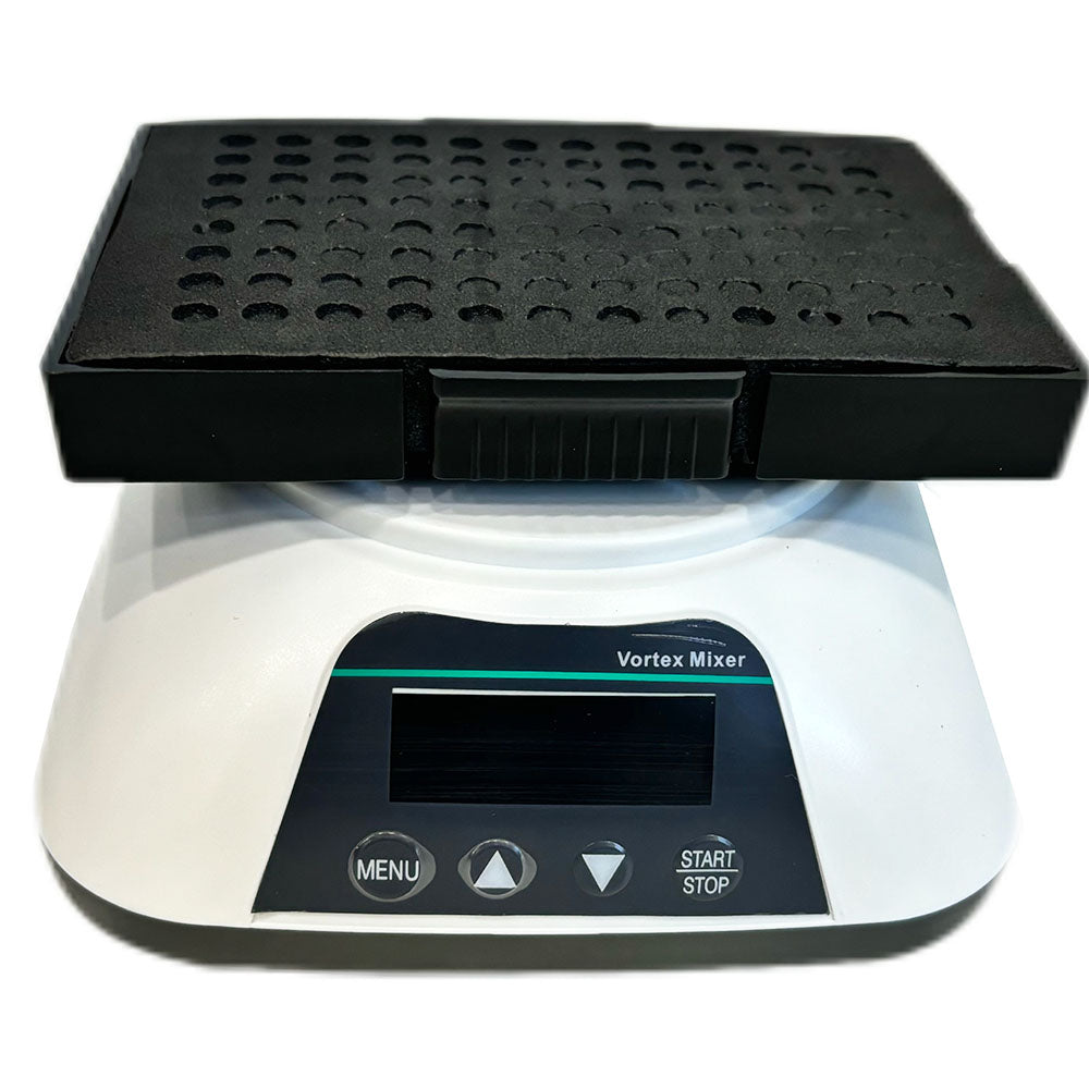 VTSYIQI Microplate Mixer Digital Microplate Shaker Laboratory Microplate Shaker with Dandling Range 96-well Plate/ ELISA Plate/Cell Culture plate * 1 RPM Range 100 to 1200rpm for Immunoassay and Staining Assay and Other Experiments