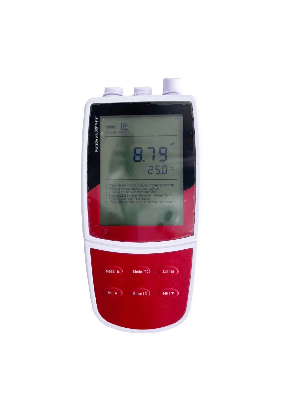 VTSYIQI Portable ORP Meter Lab ORP Meter with Standard Calibration Solutions Auto-read Function USB Communication Interface Expanded Memory Stores ORP Range -1999.9 to 1999.9 mV Resolution 0.1/1 mV Selectable Accuracy ±0.2 mV 1 Point Calibration