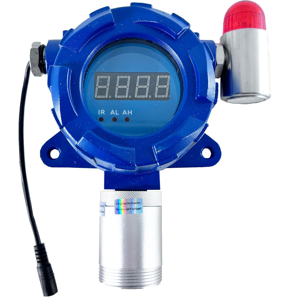 VTSYIQI H2O2 Gas Detector Hydrogen Peroxide Gas Leak Alarm with Measuring Range 0-1000ppm Detection Principle Electrochemical Principles Output Signal 4-20mA and RS485 Output