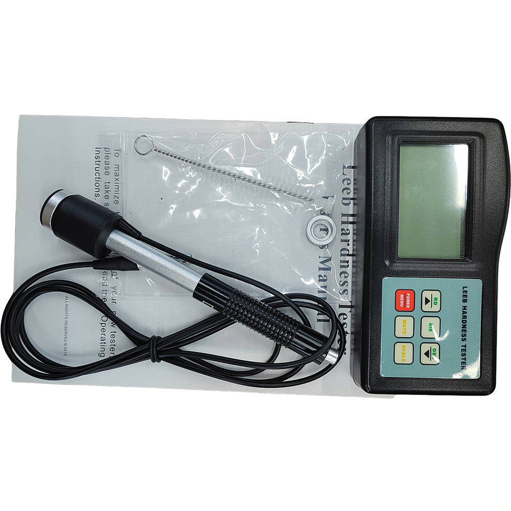 VTSYIQI Digital Leeb Hardness Tester Meter Durometer With  Accuracy Display Error 0.8% For Solid Aluminum Alloy Housing