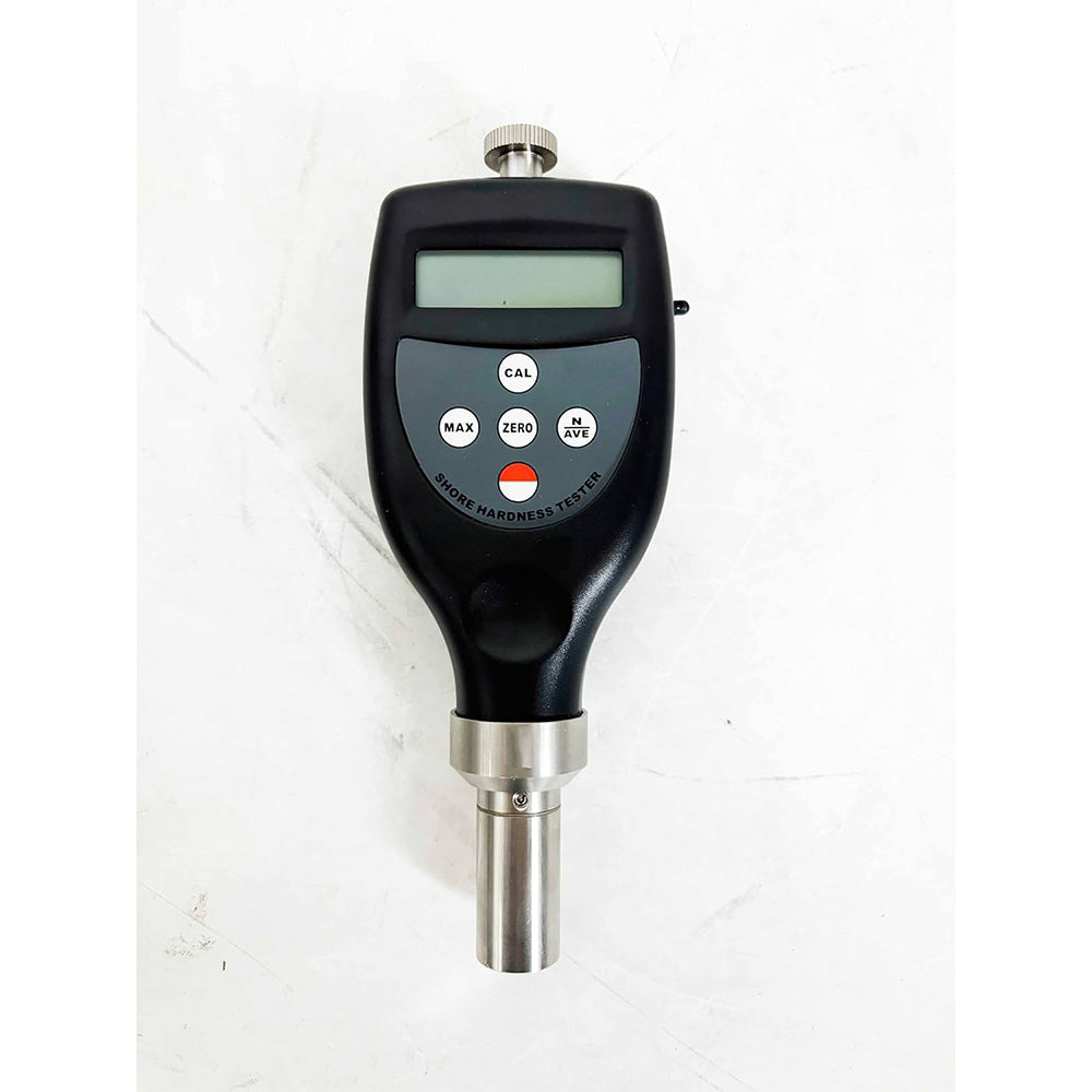 VTSYIQI Shore B Hardness Tester Meter Gauge with Measurement Range 10HB~90HB Indenter R 0.1 Cone Resolution 0.1H for Middle Hard Rubber Materials Typewriter Rollers Etc