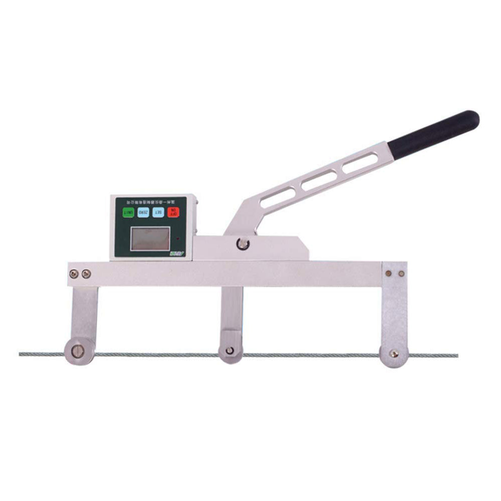 VTSYIQI Wire Rope Tension Meter Wire Tensiometer Gauge with Three Forc