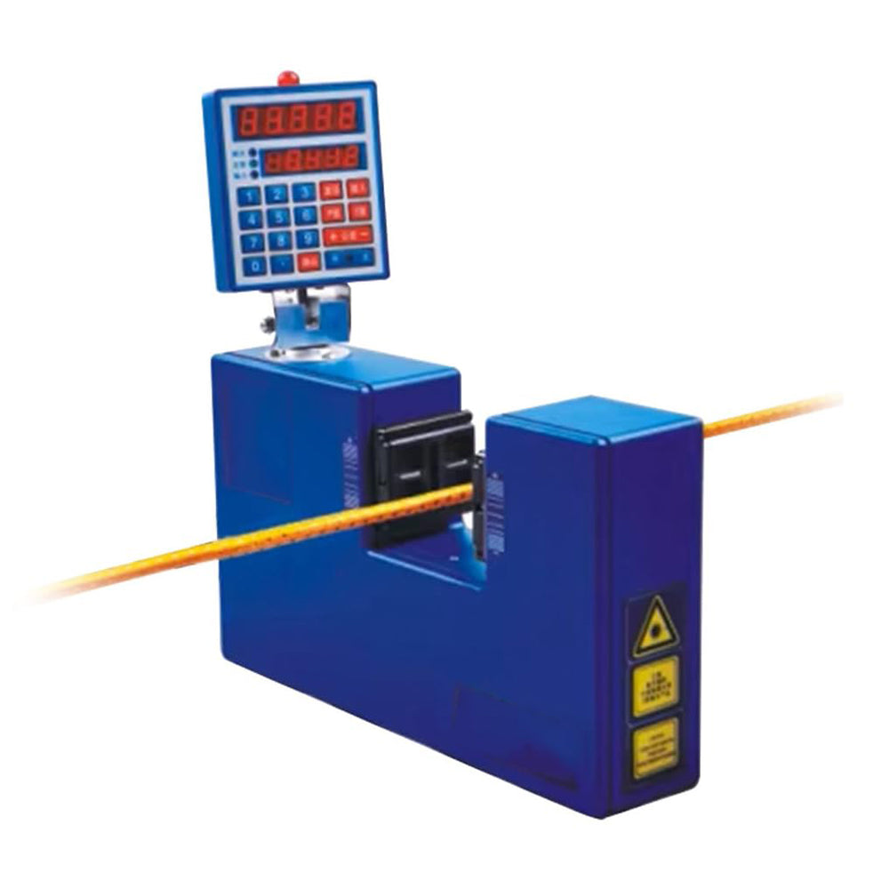 VTSYIQI Laser Diameter Gauge One-axis Laser Diameter Meter for Testing Pipe Tube Wire Etc with Measuring Range 0.10~25.00mm Resolution 0.001mm Accuracy ±0.002mm Scanning Speed 600N/S