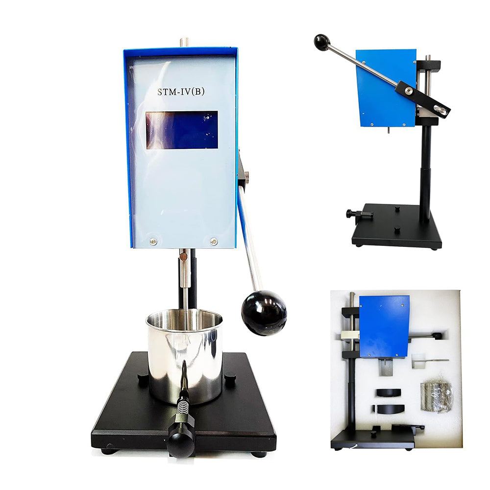 VTSYIQI Digital Stormer Viscometer Laboratory Viscosity Meter with  Range 40.2~141.0KU 27cP-5250cP 32~1099g Accuracy 1.50% for The Determination of Paint and Other KU Indicating The Viscosity of The Coating