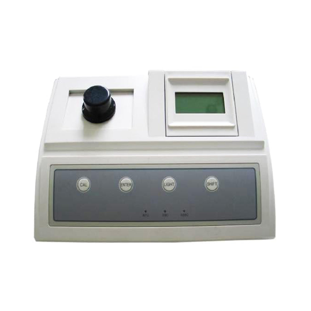 VTSYIQI Table Top Turbidity Meter Digital Turbidity Meter Tester Analyzer with Formazine Turbidity Calibration Solution Measurement Range 0-400 NTU RS232 Interface Resolution 0.01NTU Accuracy ±2% F.S