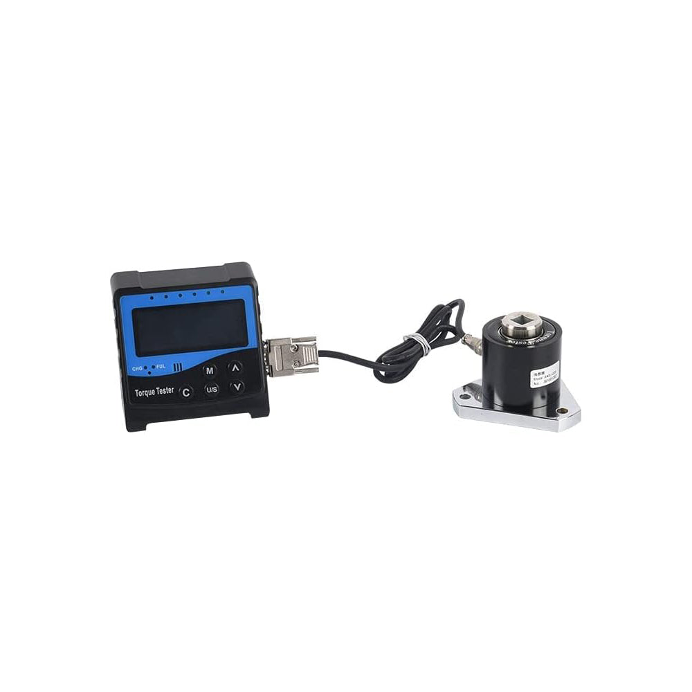 VTSYIQI Torque Sensor Calibration Test Tool Torque Wrench Calibration with Connector Size 3/8 Accuracy ±1% Three Units Nm, Kgf.cm, lbf.in. Torque Range 5.00 To 50.00 N.m Output Function USB Line Operation Mode Peak Hold MAX Track Modes