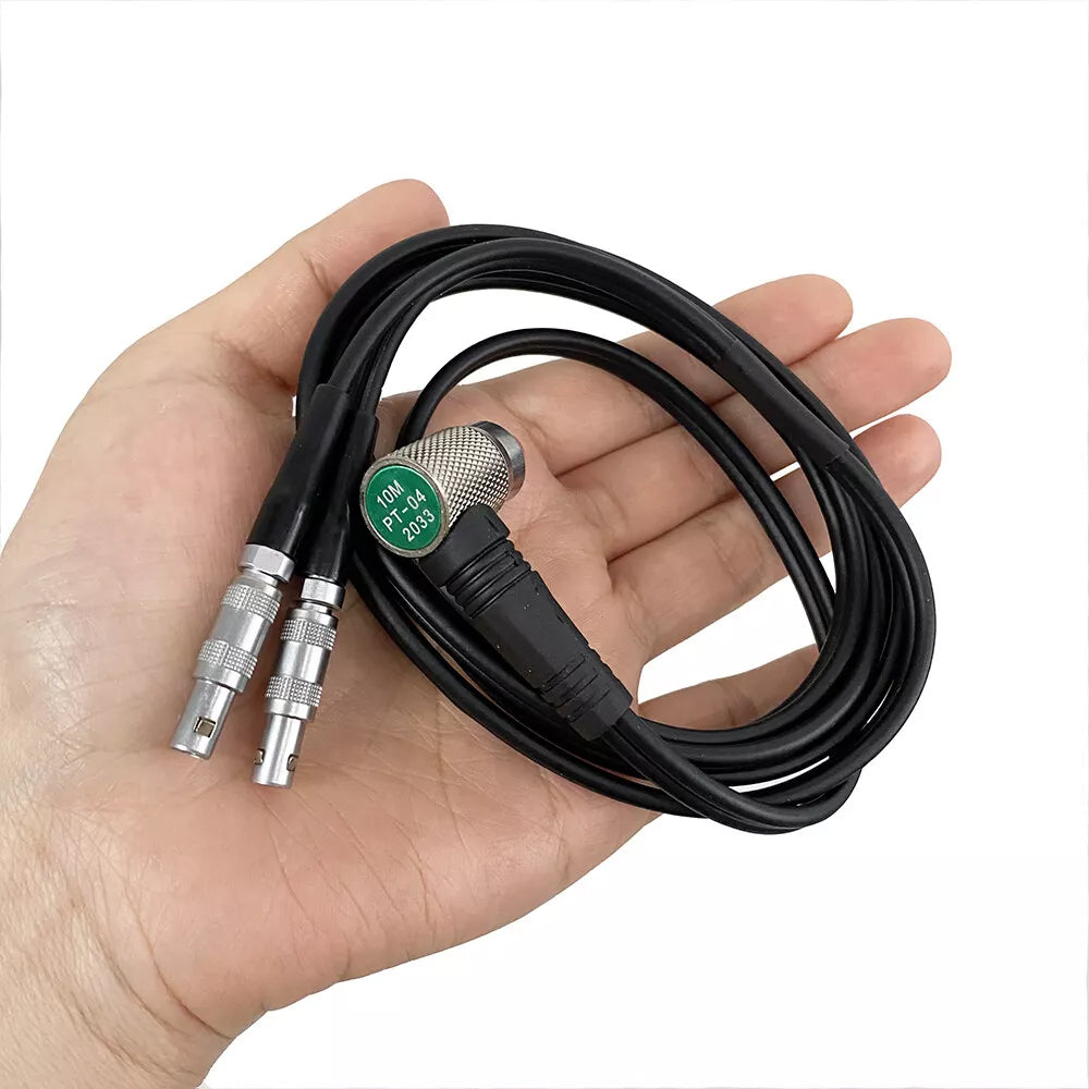 VTSYIQI Ultrasonic Thickness Gauge Fingertip Probe Transducer Collection PT-04 10MHz Frequency Crystal Diameter 0.03 inch to 0.5 inch