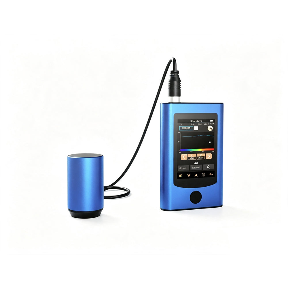 VTSYIQI Paint Spectrophotometer Handheld Spectrophotometer with Repeatability Colorimetric Values (SD)ΔE*ab ≤ 0.03 Inter-platform Difference ΔE*ab≤ 0.4 Measuring Diameter 1mm RS485 / USB Communication Built-in Electronic Color Card