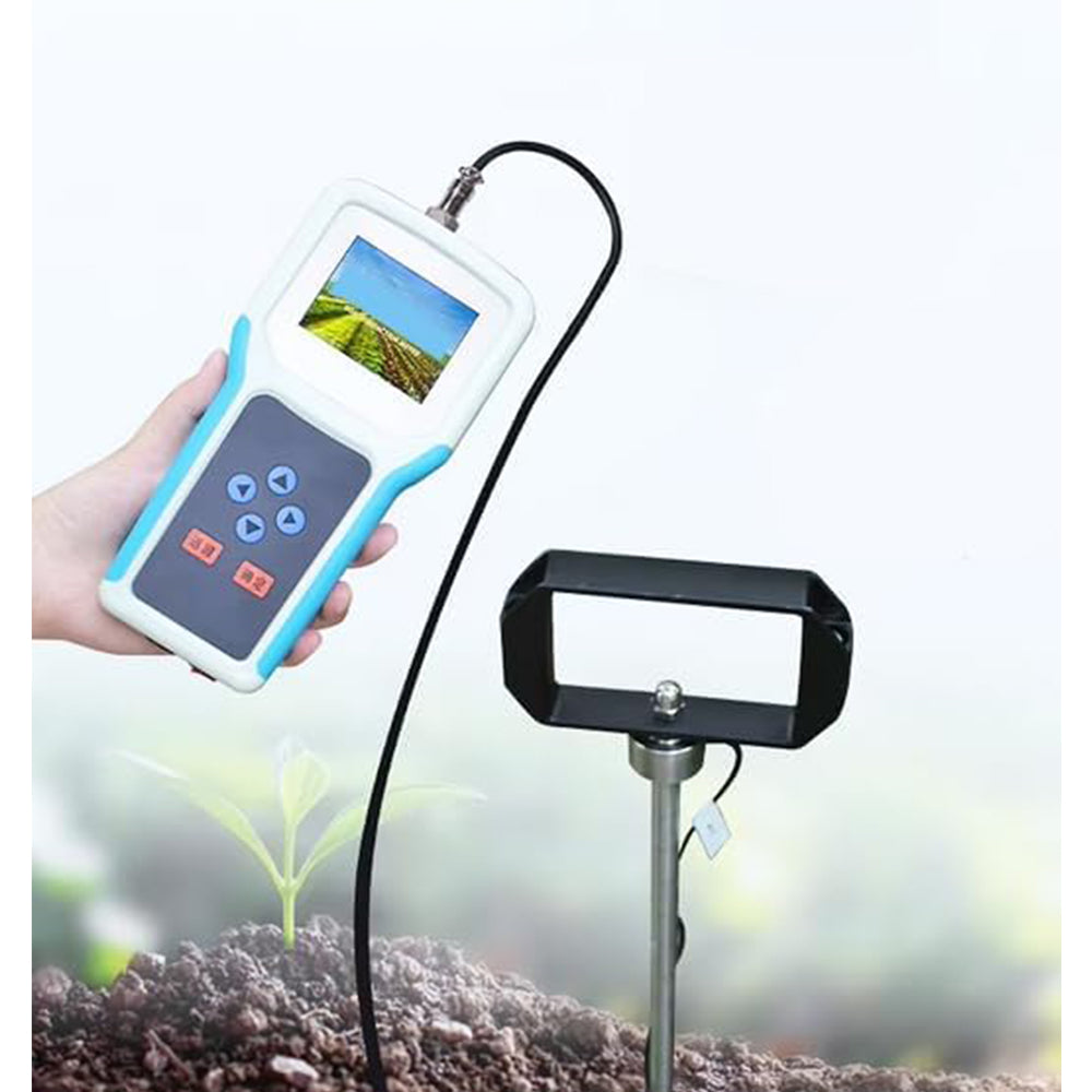 VTSYIQI Soil Penetration Resistance Tester Digital Soil Compaction Tester with GPS Location Function Split Probe GPRS/2G/4G GSM Upload Soil Compaction Sensor Range 0-100kg N/cm² Kg/cm² Lbf Three Units Switchable
