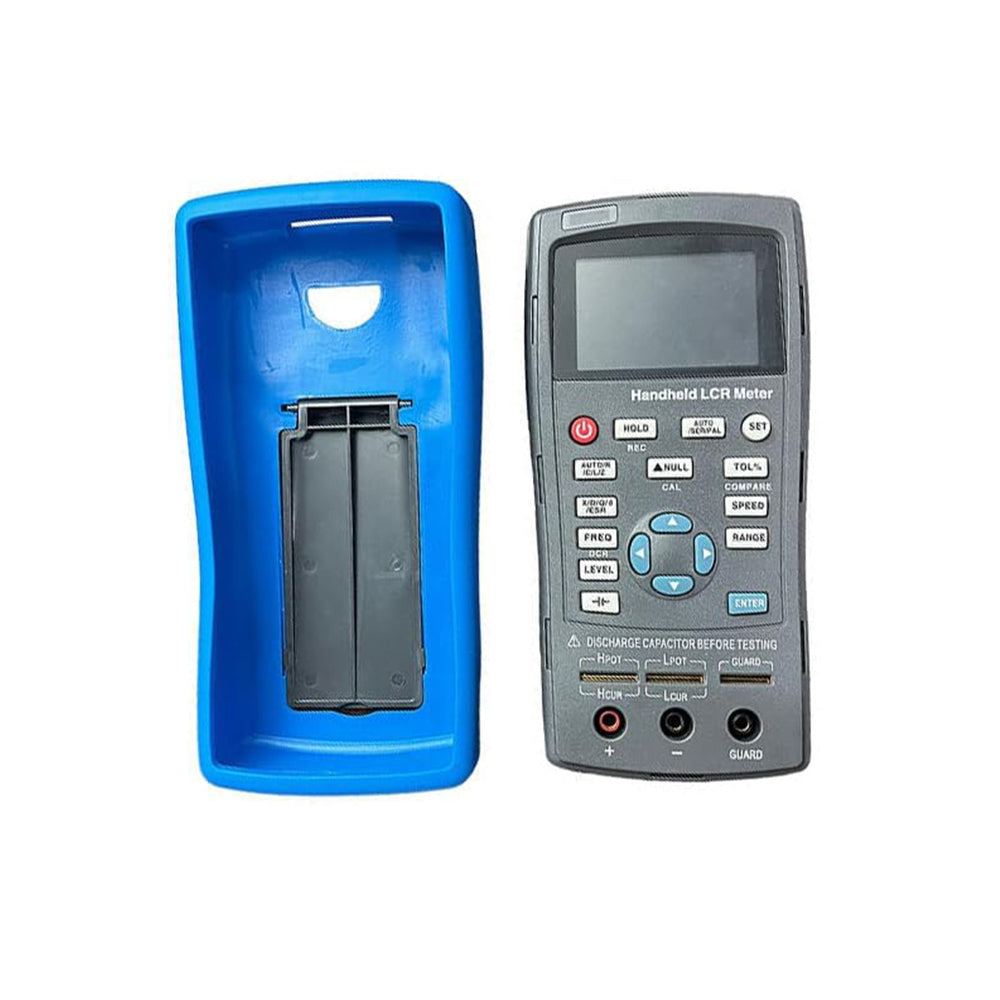 VTSYIQI Portable LCR Meter ontinuously Adjustable LCR Bridge Inductance Resistance Capacitance Measurement with Test Frequency 100Hz 120Hz 1KHz 10KHz 40kHz 100KHz Continuously Adjustable A Step of 1 Hz Accuracy 0.2%