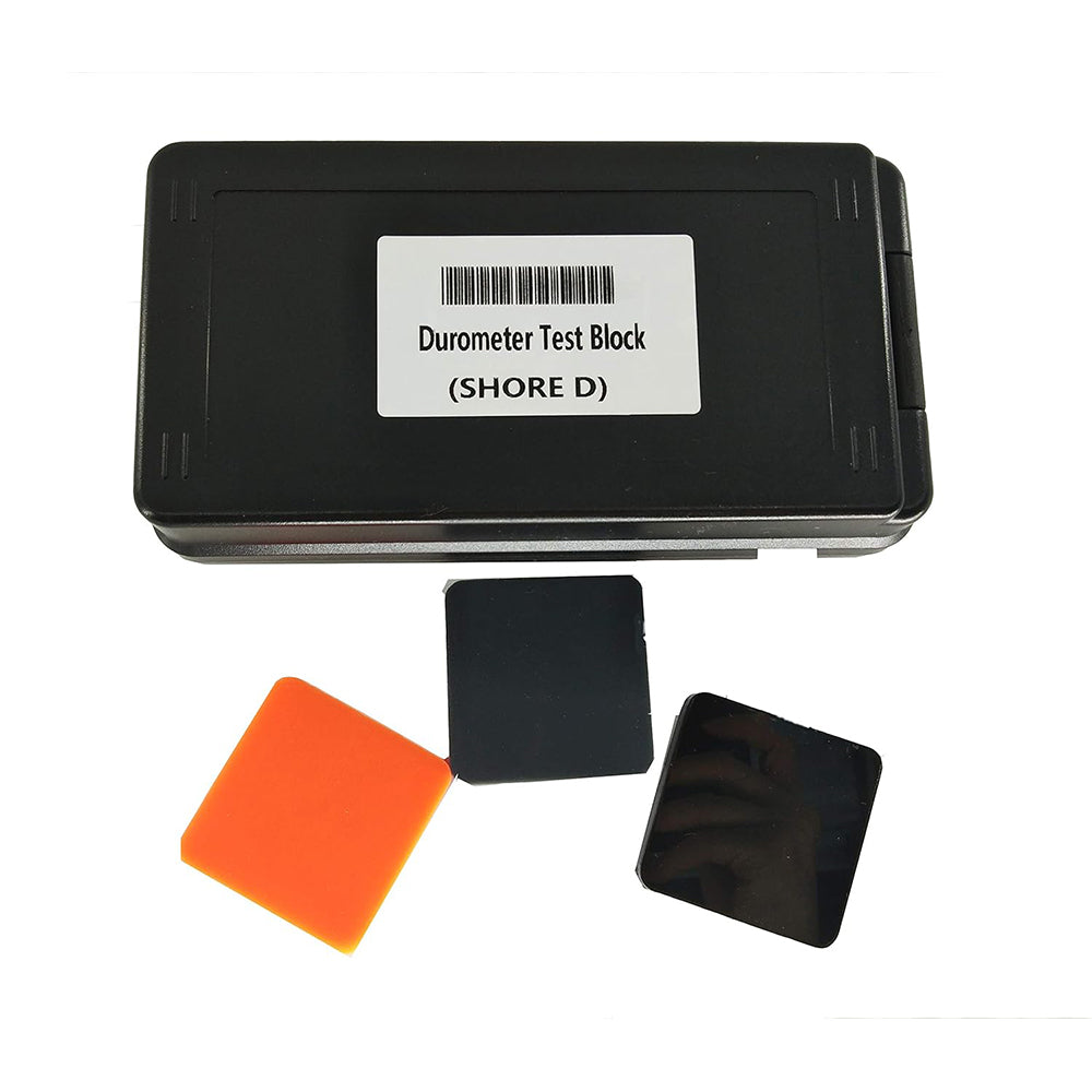 VTSYIQI Type D Test Block Kit Rubber Durometer Calibration Block Kit f