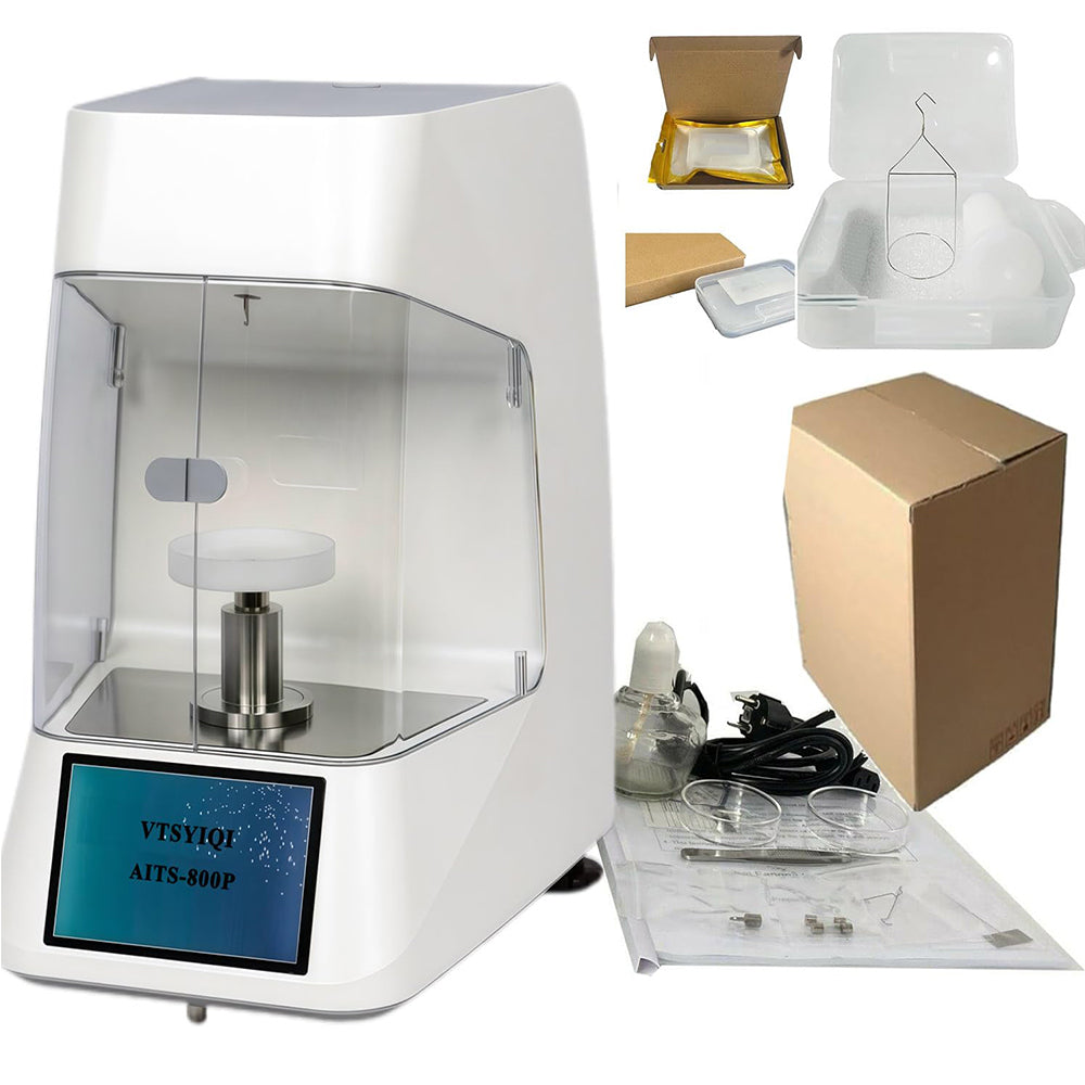 VTSYIQI Du Nouy Tensiometer Automatic Surface Tensiometer Surface Tension Measurement with Platinum Loop Measuring Range 0-1000mN/m Accuracy 0.1mN/m Automatic Lifting