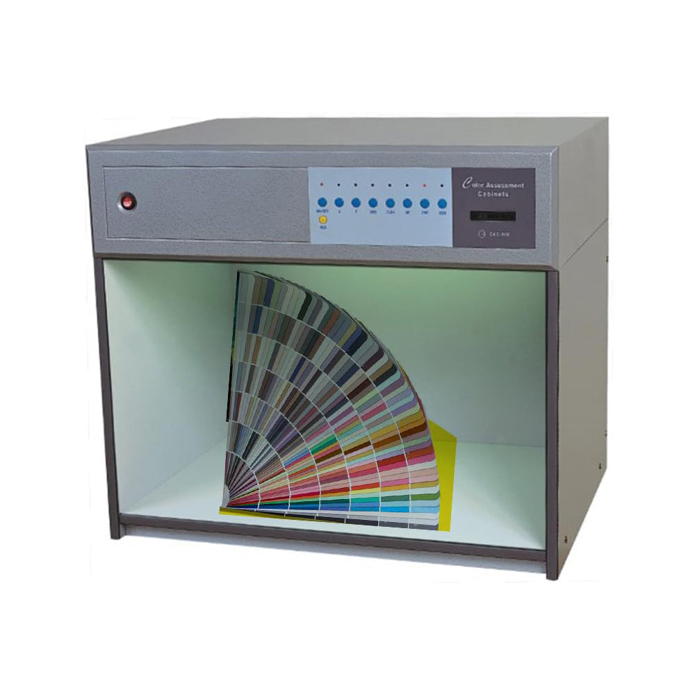 Color Mathching Light VTSYIQI Color Matching Light Box 7 Light Color Assessment Cabinet with