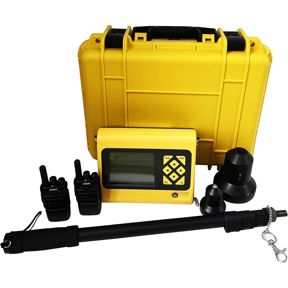 VTSYIQI Floor Slab Thickness Gauge Floor Slab Thickness Meter for Measuring Concrete Slab Thickness Without Drilling  with Test Scope 40mm-800mm Permissible Error 40 ～ 600 mm ±1 mm 601～ 800 mm ±2 mm Data Storage Function