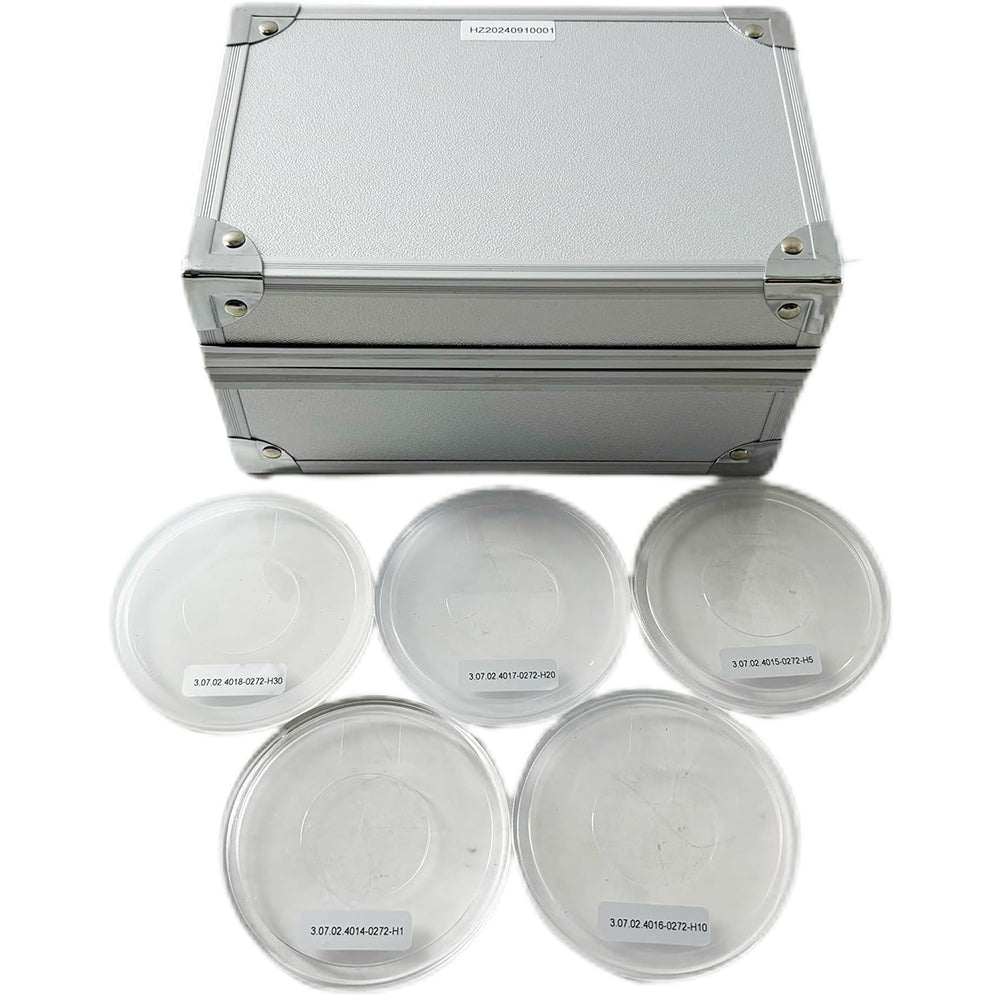 VTSYIQI Haze Meter Calibration Plate Sets Hazemeter Calibration Board with Haze Value 1% 5% 10% 20% 30% for Hazemeter DH-10 DH-12 DH-13 TH-09 TH-100 TH-110 CS-700 YH1000 YH1100 YH1200 YH1210