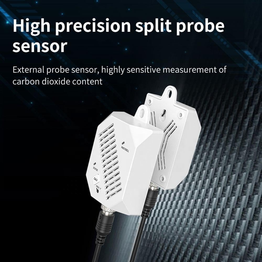VTSYIQI Digital Carbon Dioxide Controller Fixed CO2 Monitors with CO2