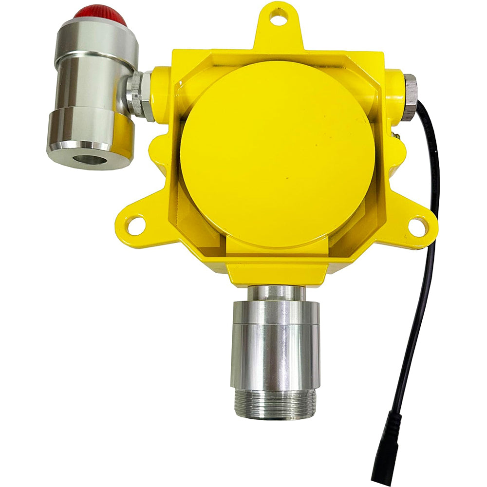Fixed O2 Area Monitor VTSYIQI Fixed Oxygen Gas Detector O2 Gas Meter Monitor with Single inp