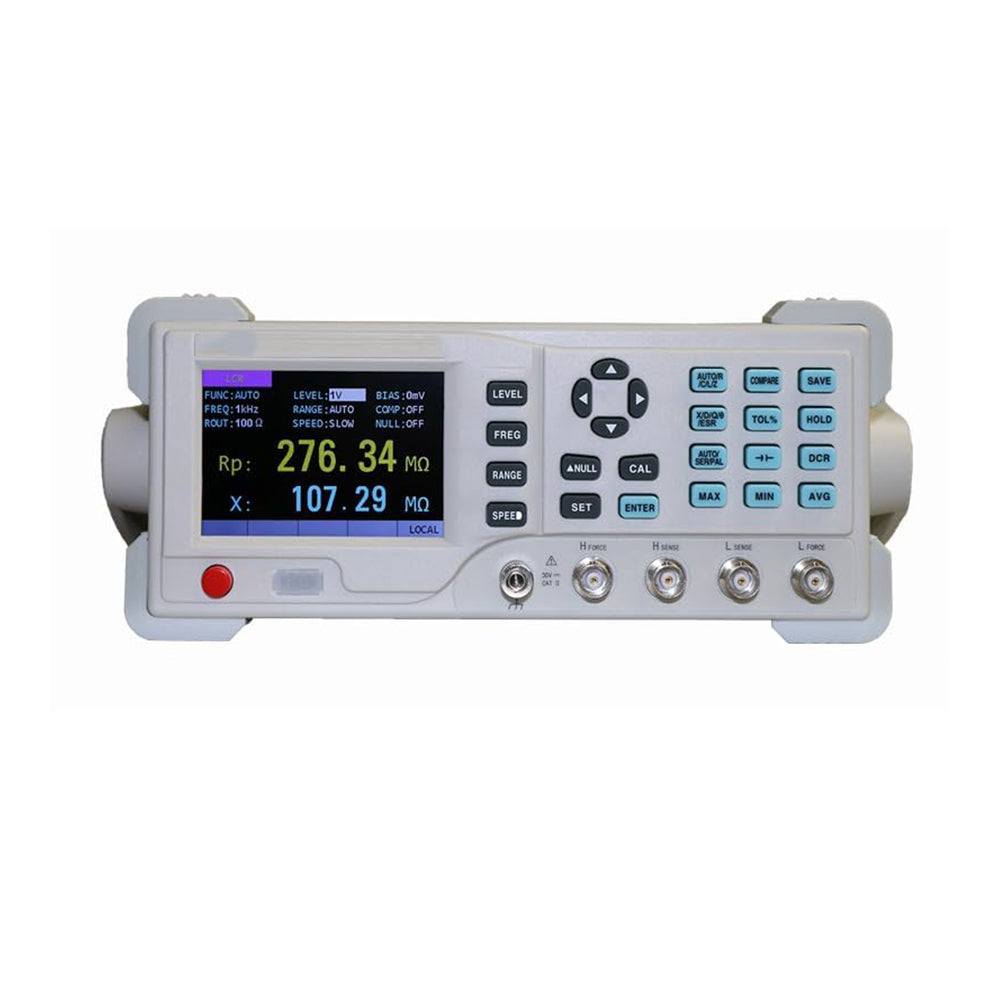 VTSYIQI Digital LCR Meter Inductance Resistance Capacitance Tester Benchtop LCR Meter with Level Range (100-2000) mVrms Accuracy 0.1% Frequency (100 120 200 400 800 1k 2k 4k 8k 10) kHz USB RS232 Interface