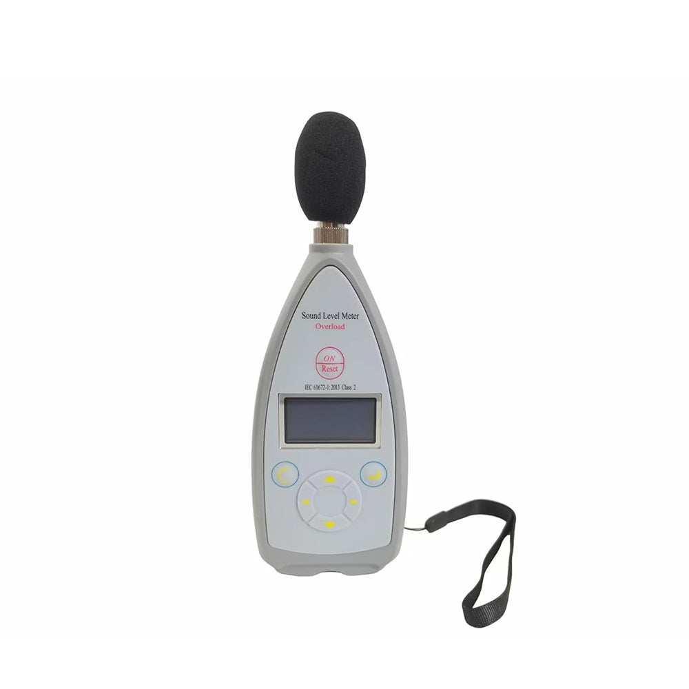 VTSYIQI Class 2 Sound Level Meter Sound Noise Meter Digital Integrating Sound Decibel Meter with Factory Noise InvestigeIntegrating Function Range 20Hz-12.5kHz 30dB(A)-130dB(A) 8000 Groups Storage
