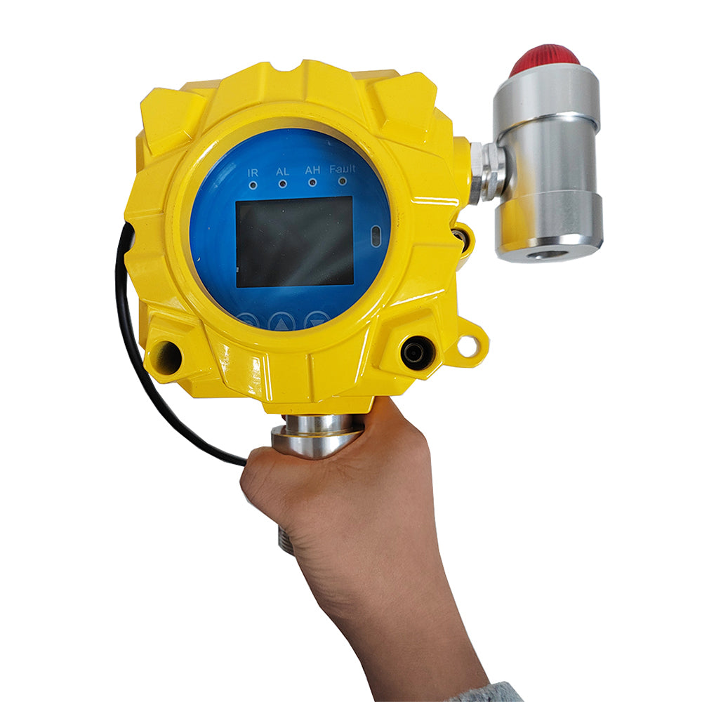 VTSYIQI Fixed Chlorine Gas Detector CL2 Detector with Measuring Range 0 to 20ppm Resolution 0.1ppm L-Alarm 5ppm H-Alarm 10ppm Remote Control