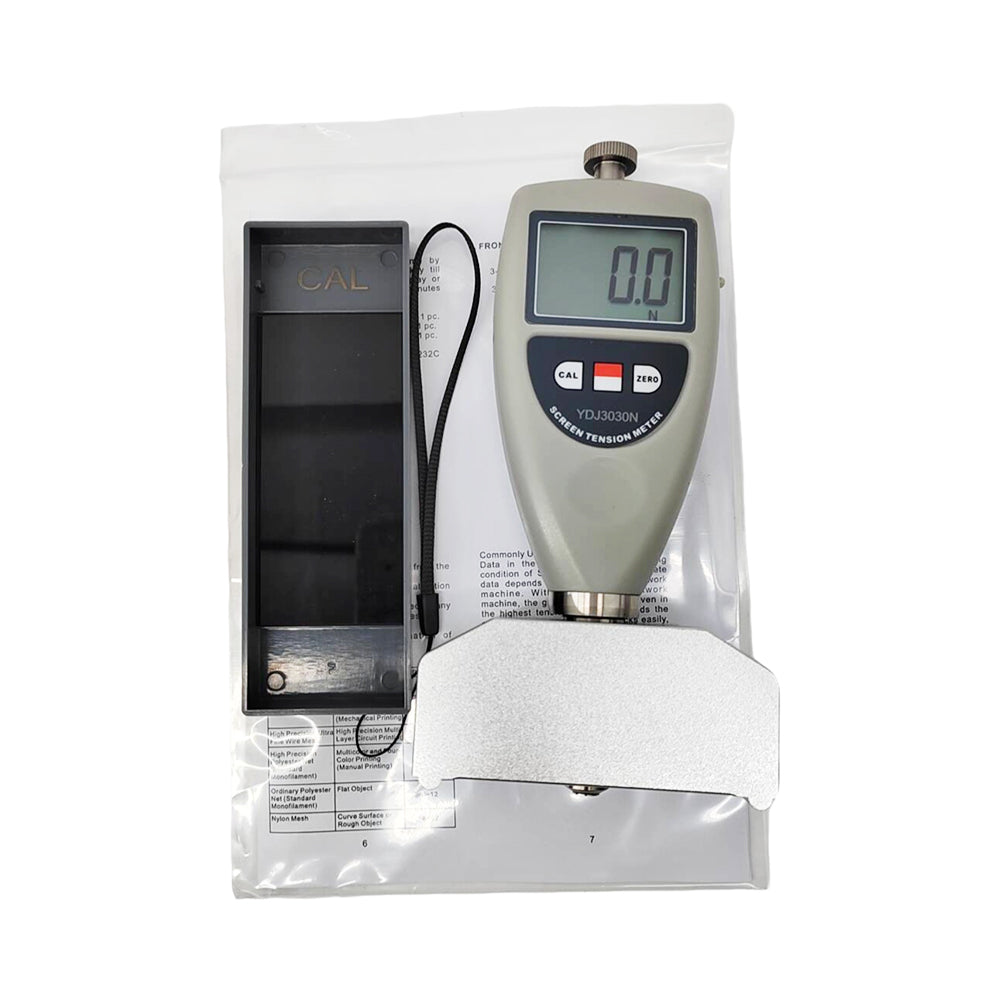 VTSYIQI Digital Screen Tension Meter Digital Screen Printing Tension Meter with High Accuracy Measurement Range 7~40 N/cm Resolution 0.1 Unit Conversions Between N/cm and kg/cm for Screen Printing and Screen Stencil Measurement