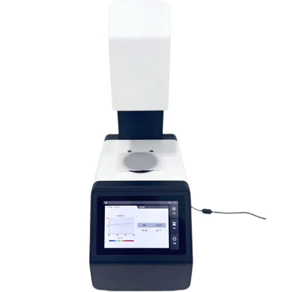 VTSYIQI Color Haze Meter Hazemeter Color Haze Measurement with Measuring Caliber 21mm 7mmHaze Repeatability ≤0.03  Light Transmission and Resolution 0.01% of Haze 0.01% Supports ASTM and ISO Standards
