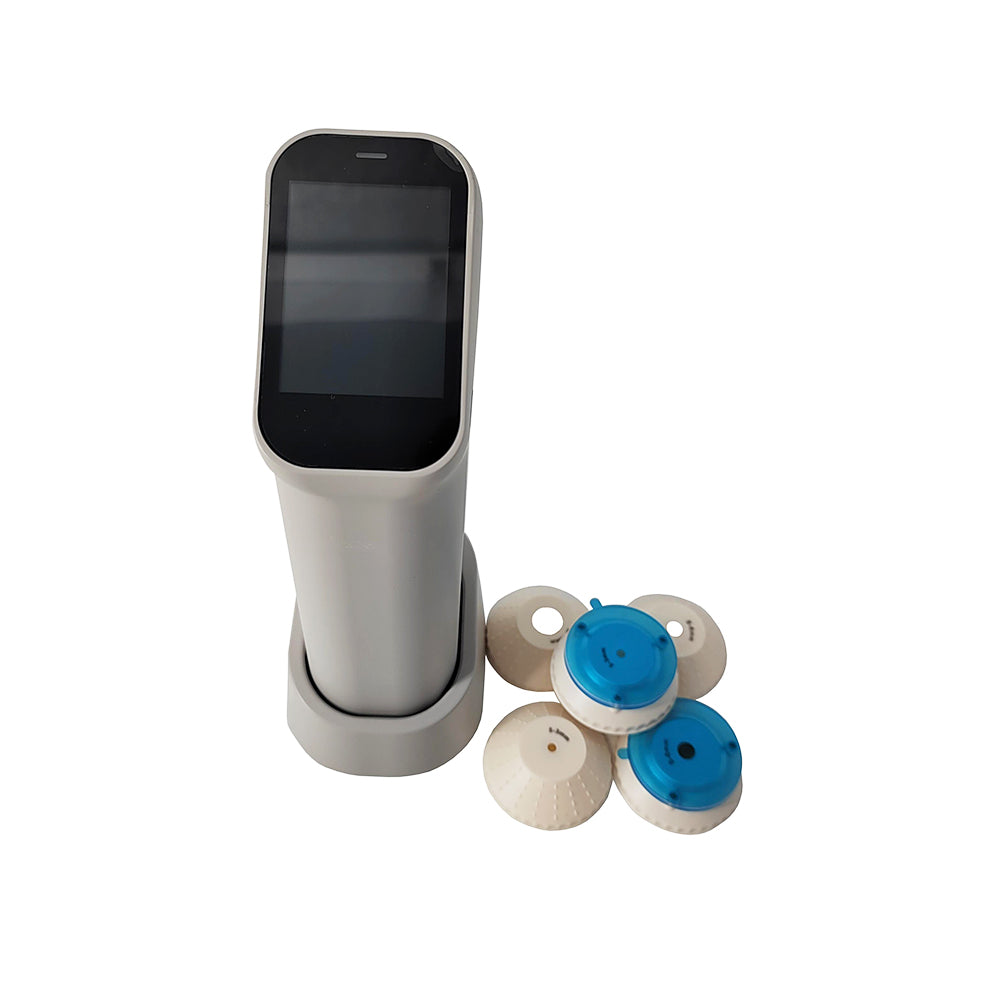 VTSYIQI Three Apertures Colorimeter Color Difference Tester Meter with 11mm/6mm/3mm Apertures Repeatability dE*ab≤0.03  Built-in HD Camera Fluorescent Color Measurement is Possible
