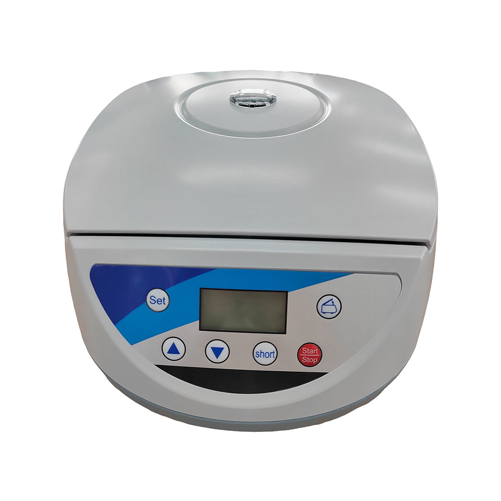 VTSYIQI Low-Speed Centrifuge Laboratory Medical PRP Centrifuge Blood Centrifuge with LCD Display Max RCF 3074xg Max Speed 500-5000 r/min Max Capacity 6 * 15ml Centrifuge Tube Electronic Lid Lock Stepless Speed Regulation Timing Function