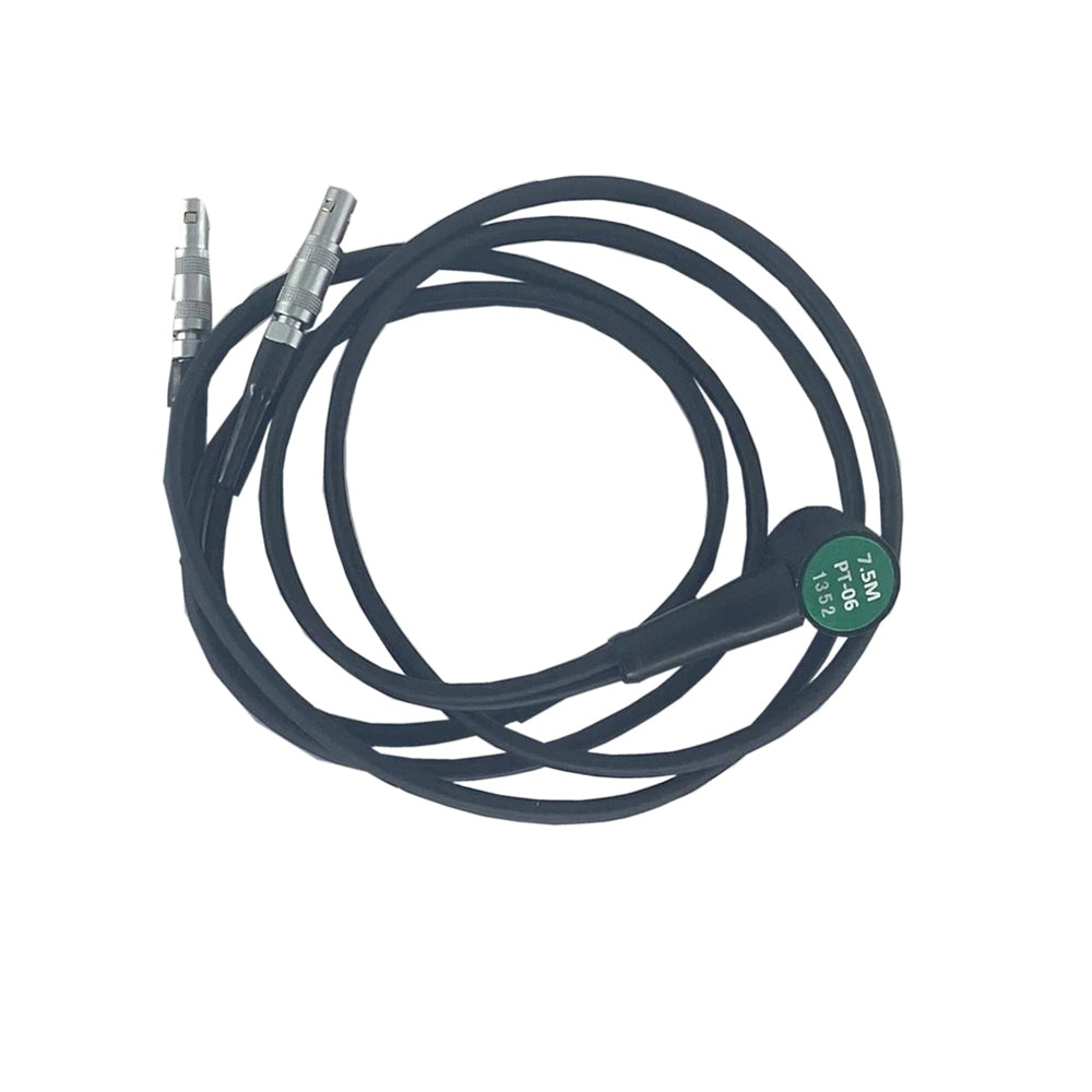 VTSYIQI PT-06 Ultrasonic Thickness Gauge Probe 7.5MHz Small Diameter Transducer with Range 0.8-30mm for UM Series Like UM-1 UM-1D UM-2 UM-2D UM-4 UM-4D UM-4DL UM-5 Ultrasonic Thickness Gauge