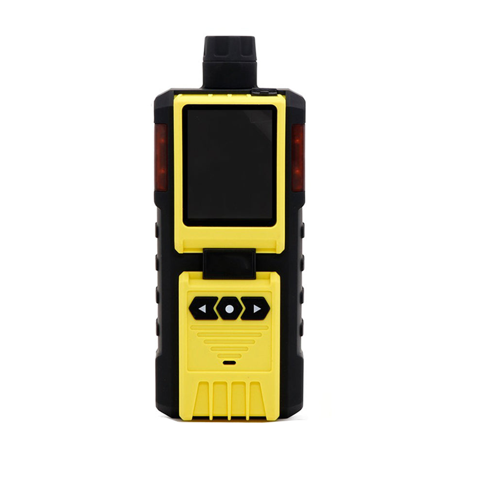 VTSYIQI Portable O2 Gas Detector Oxygen Analyzer with Range 0-30%vol Resolution 0.1%vol L-alarm 19.5%vol H-alarm 23.5%vol 1200pcs Data Records Accuracy ≦±5% F.S. Built-in Pump Display Screen for Detecting Gas in Many Industries