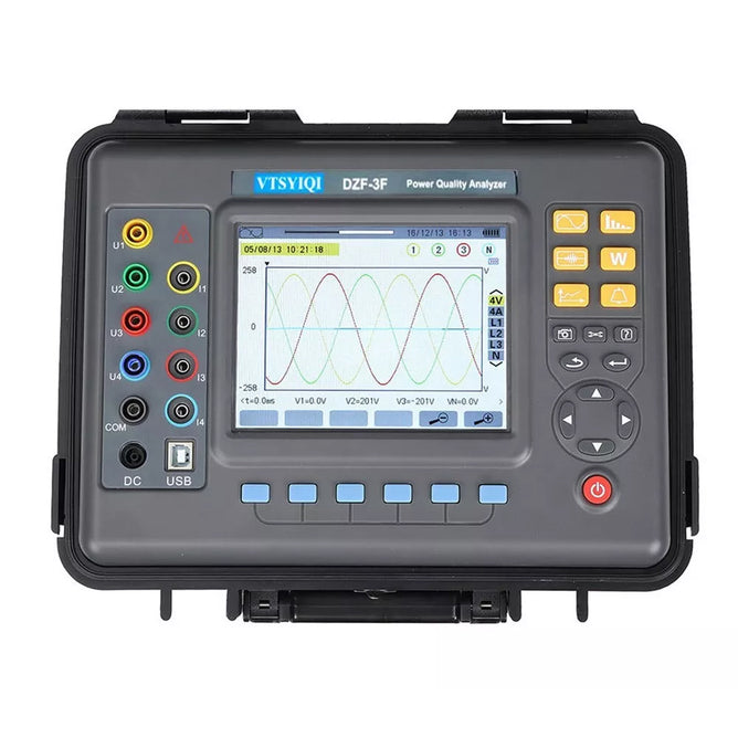 VTSYIQI Power Quality Analyzer Three-Phase Power Quality Analyzer Digi