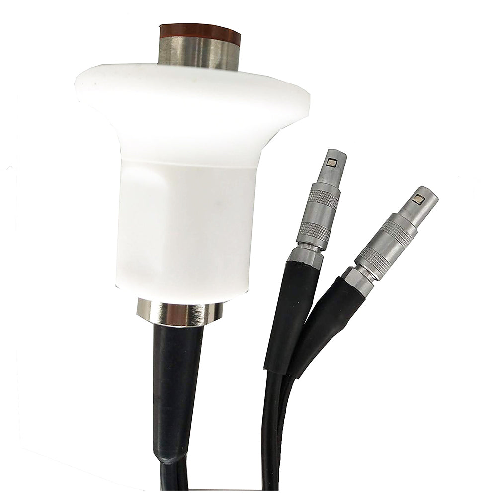 VTSYIQI GT-12 High Temperature Ultrasonic Thickness Probe Sensor Transducer with Measurement Range 4.0 to 80mm Max Temperature 380°C Crystal Diameter 10mm for UM-1 UM-2 UM-4 UM-5 Series Etc