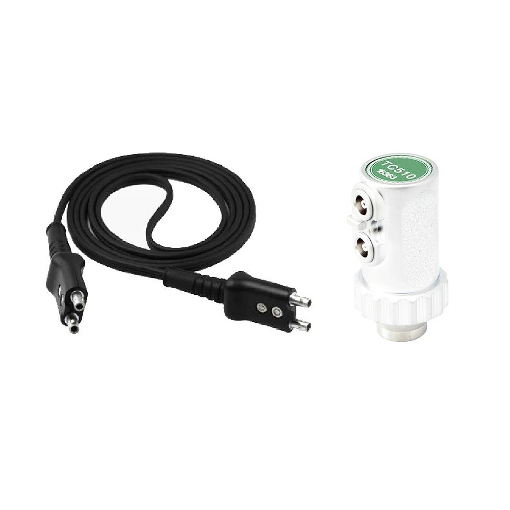 VTSYIQI TC510 5MHz Probe Ultrasonic Thickness Gauge Sensor with Measuring Range 1.2mm-200.0mm Frequency 5MHz Contact Diameter 13.5mm Apply to UM-4D UM-4DL UM-5D UM-5DL