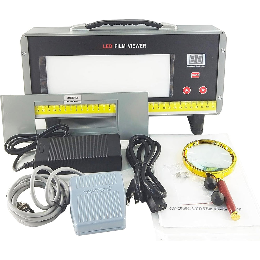VTSYIQI LED Radiography Film Viewer Led Film Viewer Digital Led X Ray Film Viewer High Intensity Portable Industrial NDT LED Film Viewer with Maximum Brightness 193,000cd/m2 600000LUX
