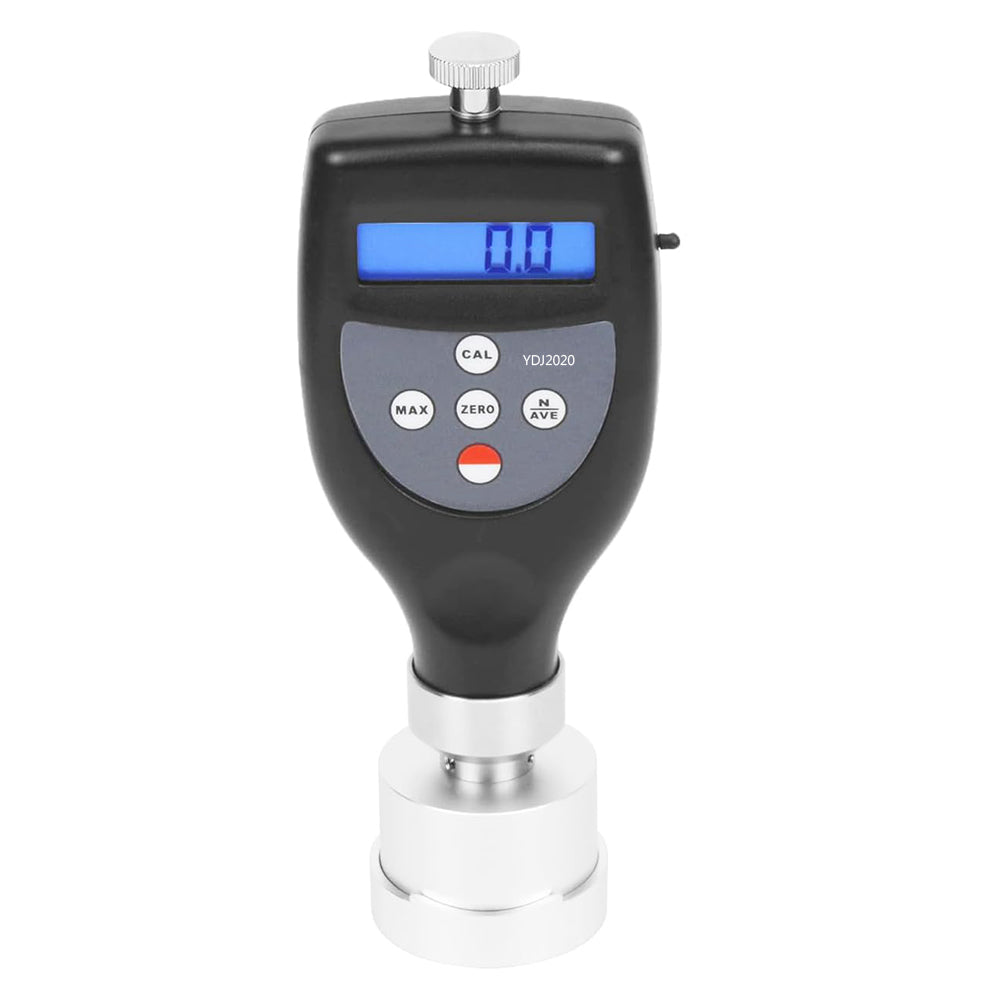 VTSYIQI Yarn Package Hardness Tester Handheld Textile Hardness Tester with Indenter Ball 5mmΦ Testing Range 10-90H (Hardness Graduation Marks) Depth Of Indentation 0-2.5mm Resolution 0.1H for Textile Beams Spools Cones Package Testing