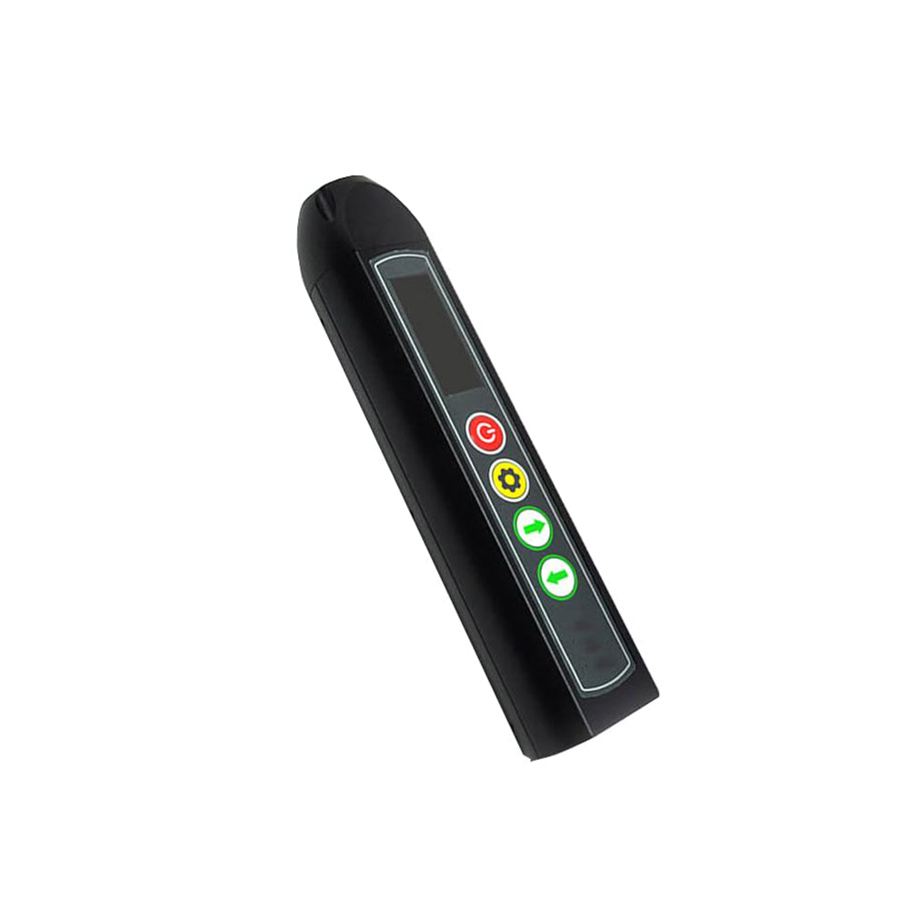 VTSYIQI Pen Type Electromagnetic Ultrasonic Thickness Gauge Professional Inspection Equipment with Effective Range 1.0~320mm No Coupling Function Backlight Adjustment Measurement Accuracy ±0.01mm for Metal or Magnetic Materials