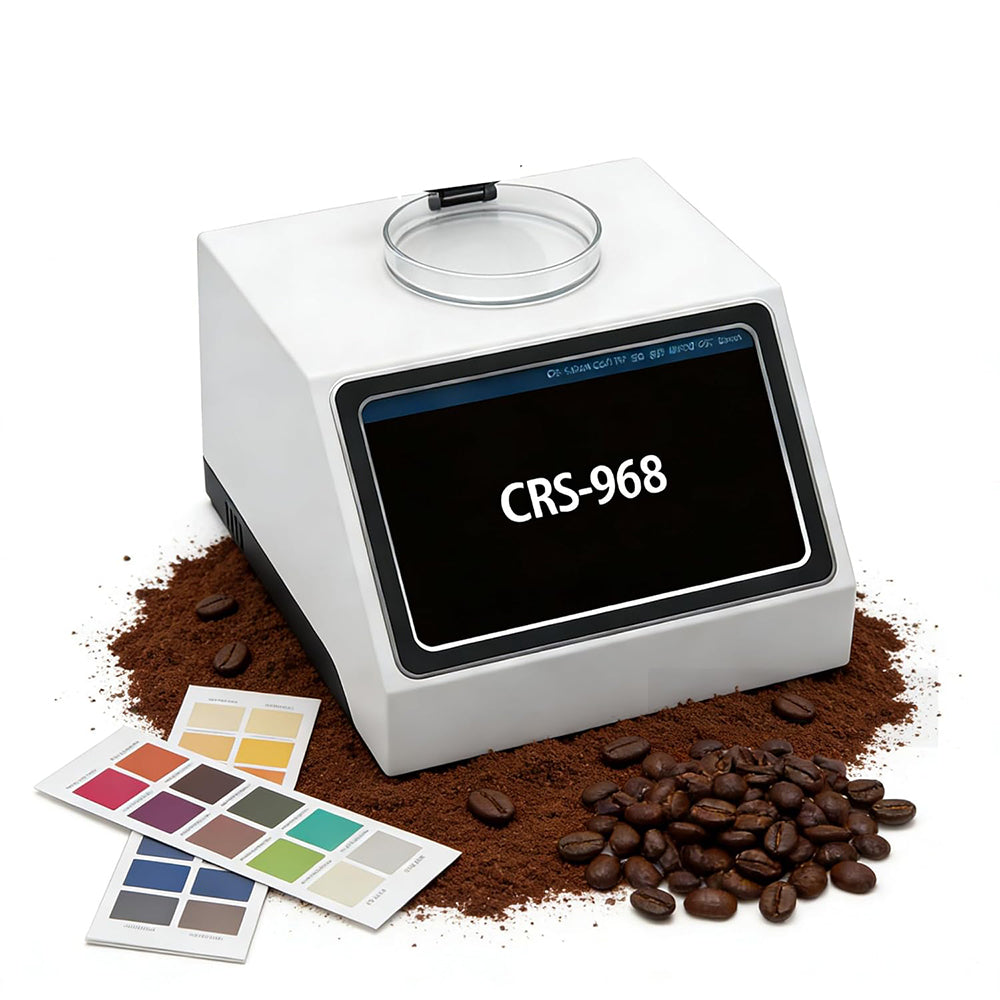 VTSYIQI Coffee Roast Analyzer Ultra-Large Aperture Coffee Colorimeter with Full-Spectrum 400-700nm Wavelength for Ground Coffee Powder 0.01% Resolution USB Commuciation 50mm Aperture D65 10° Observer